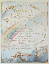 Title page by William Muir for volume of facsimiles for Henry Gibbs